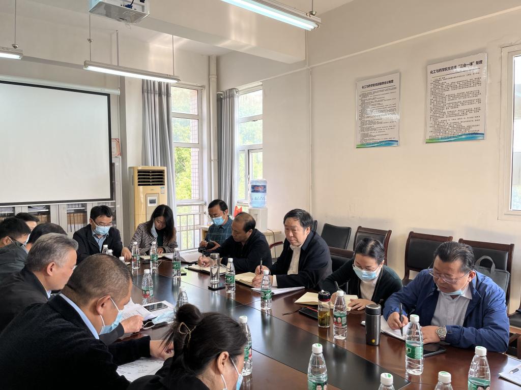 校党委书记王学民调研化工与药威廉希尔